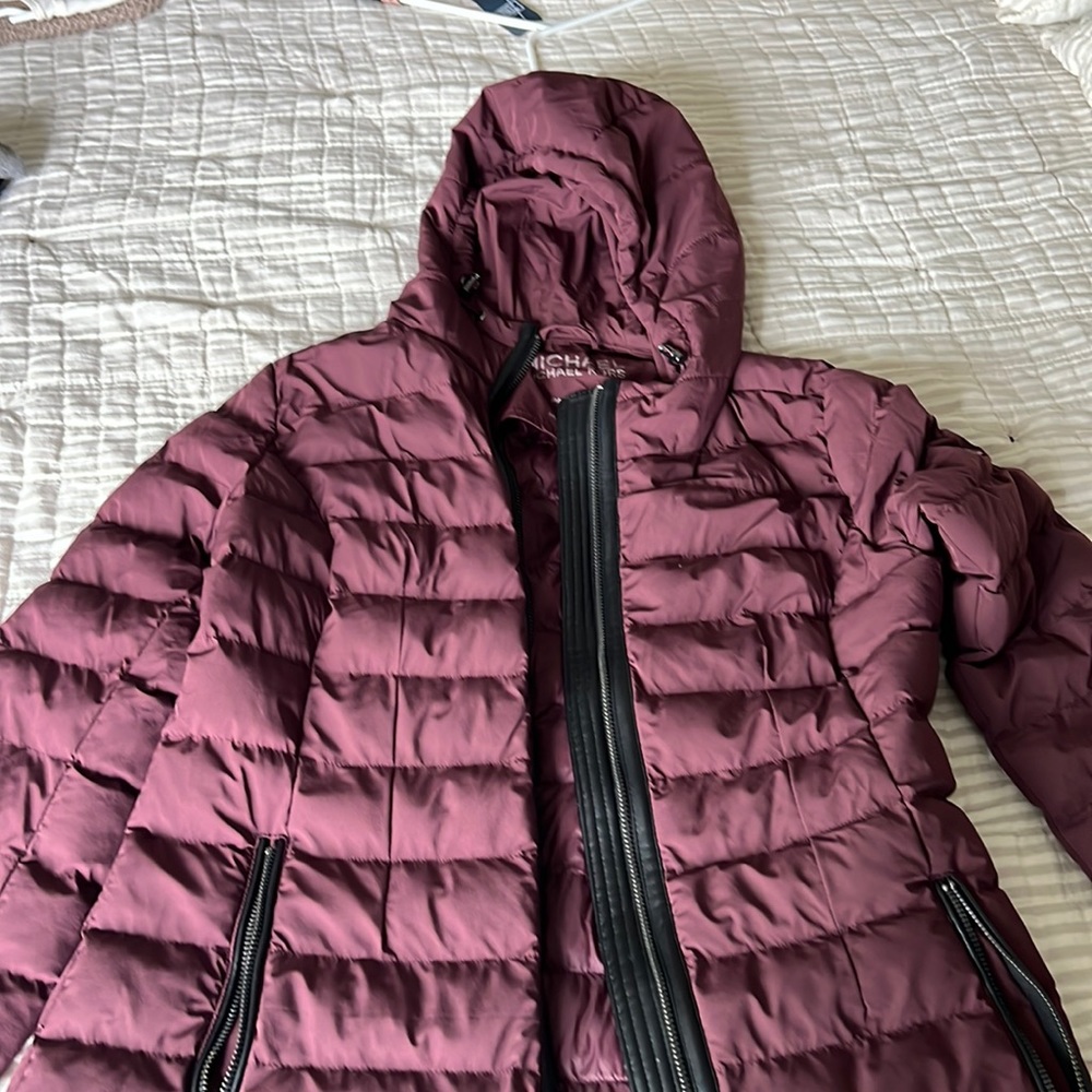 Michael Kors packable long coat